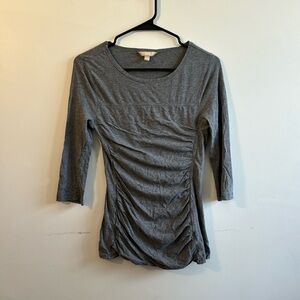 Banana Republic women’s grey 3/4 sleeve top